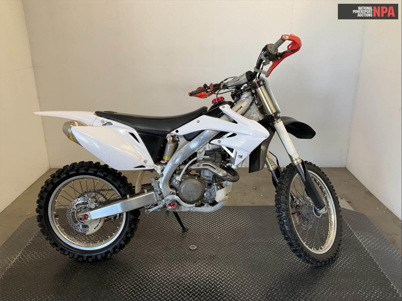 Honda Crf450R8, Copart, VIN JH2PE05308M605621