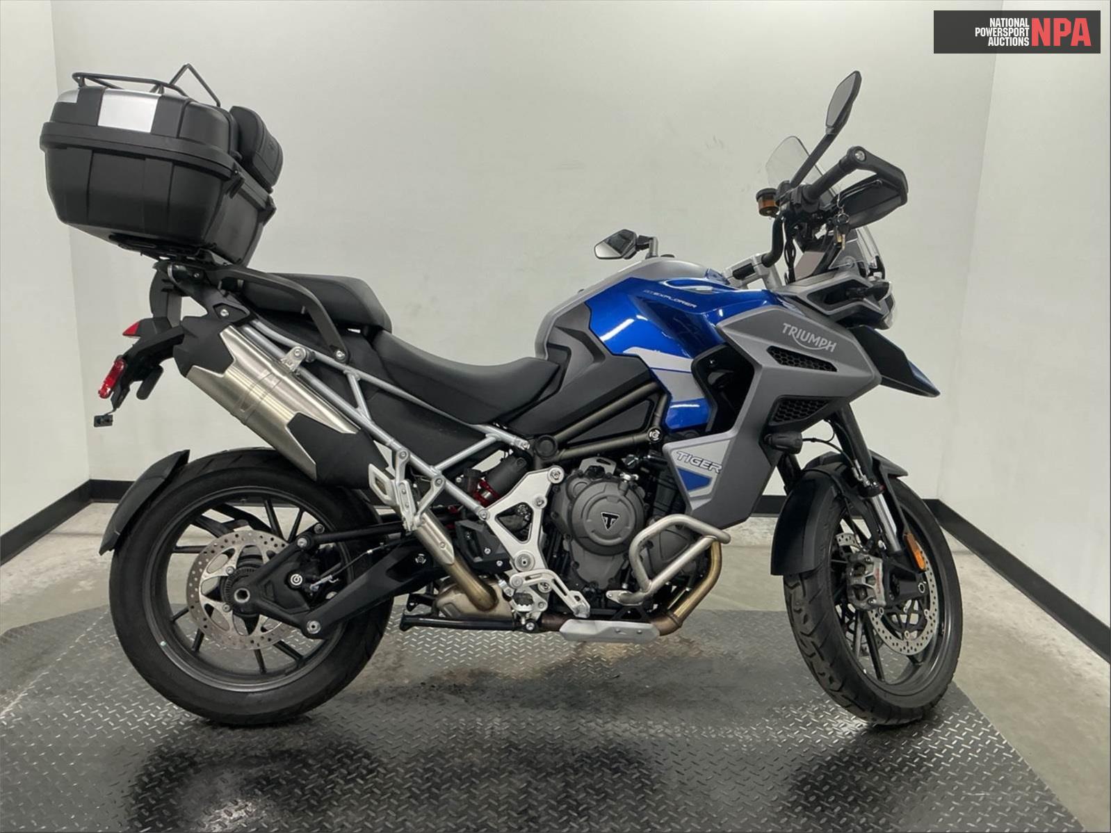 Triumph Tiger 1200 Gt Explorer, 13182385, Copart, VIN SMTP24V44PTBF1959