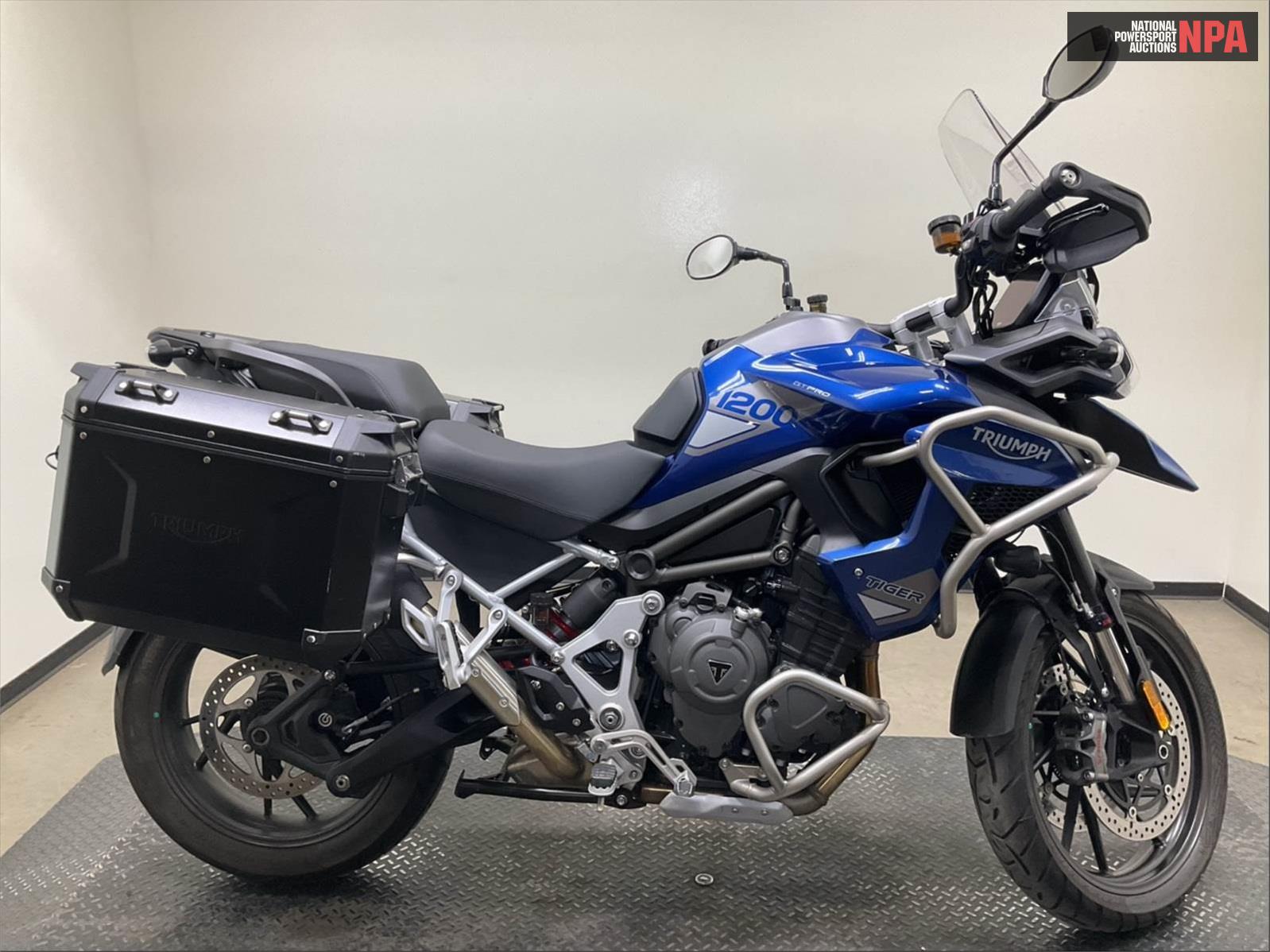 Triumph Tiger 1200 Gt Pro, 14069319, Copart, VIN SMTP22V44PTBH7322