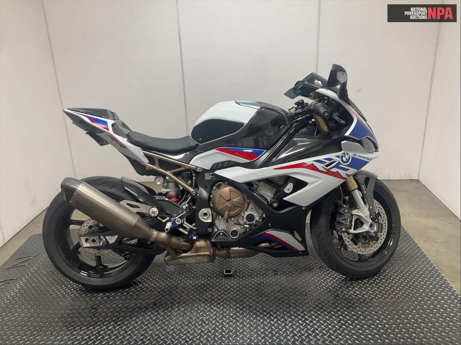 BMW S1000Rr M, 10186077, Copart, VIN WB10E2301M6E83042