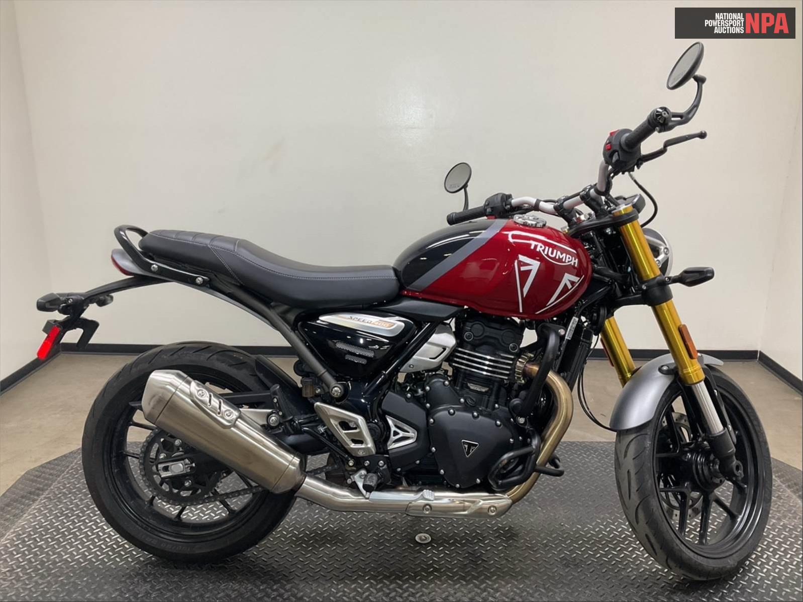 2024 Triumph Speed 400, 14070937, Copart, VIN SMTT127YXRNA08824