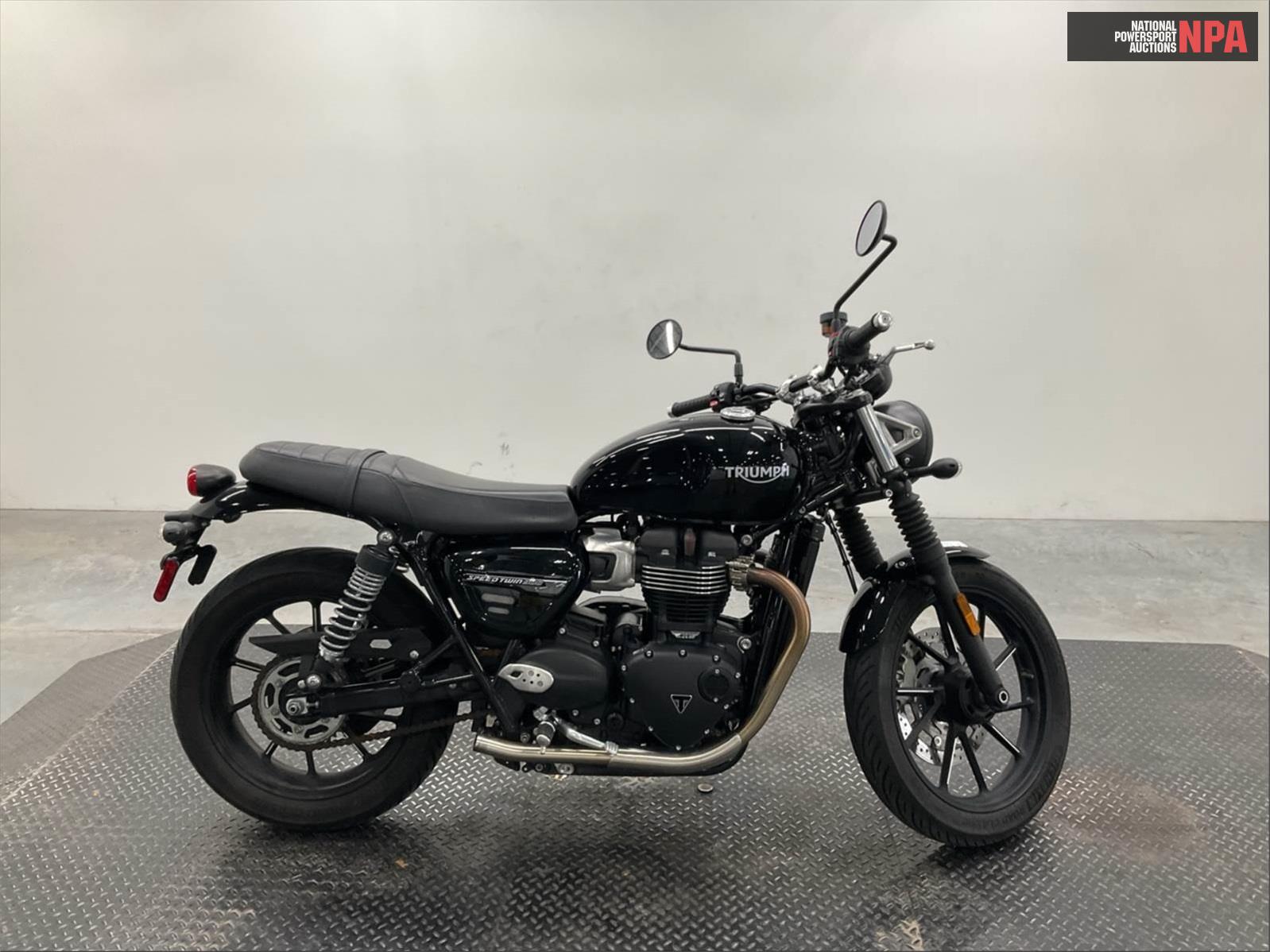 2023 Triumph Speed Twin 900, 65054207, Copart, VIN SMTD31G72PTBE1646