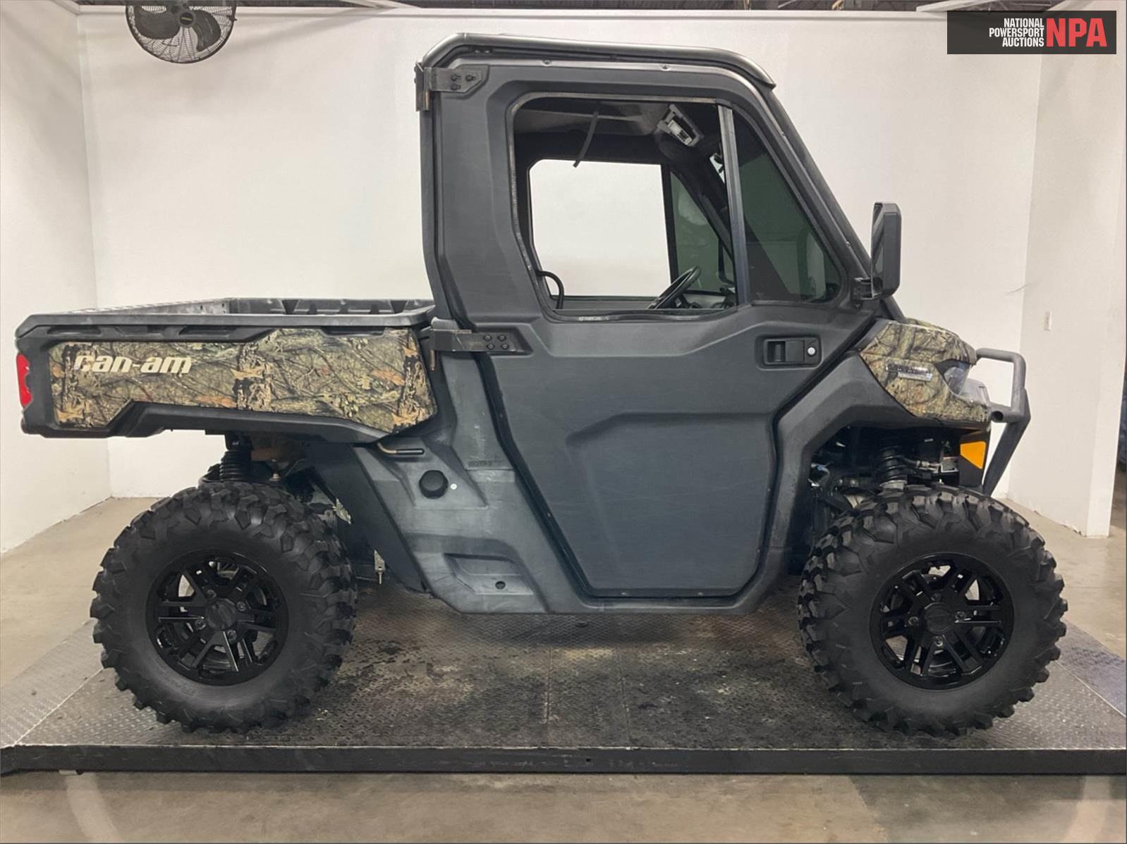 Can-Am Defender Limited Cab Hd10 (Camouflage), 12218510, Copart, VIN 3JBUVAX49MK003045