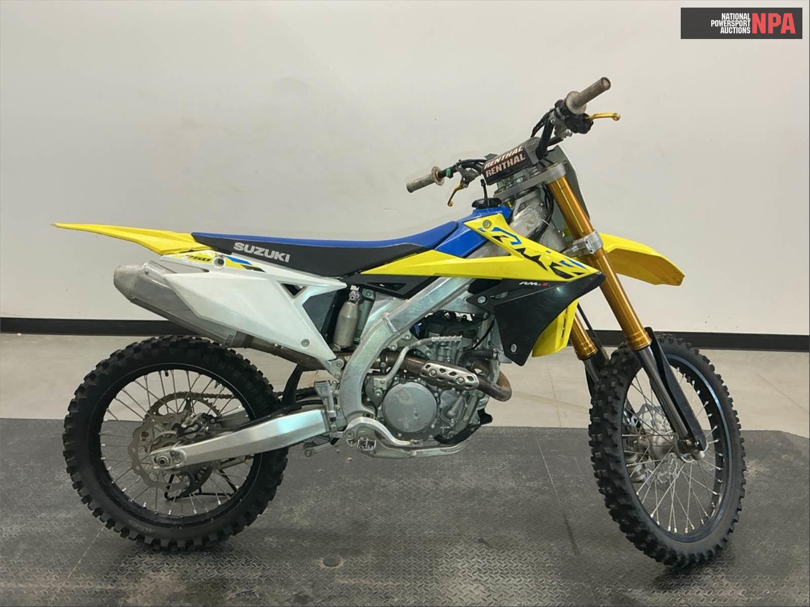 Suzuki Rm-Z250M5, 67008485, Copart, VIN JS1EC11C4S7100392