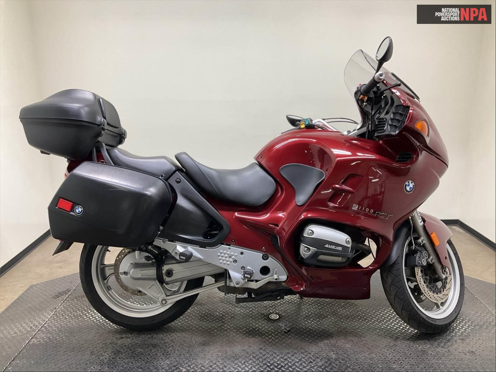 BMW R1100Rt, 14069803, Copart, VIN WB10418A6XZC64725