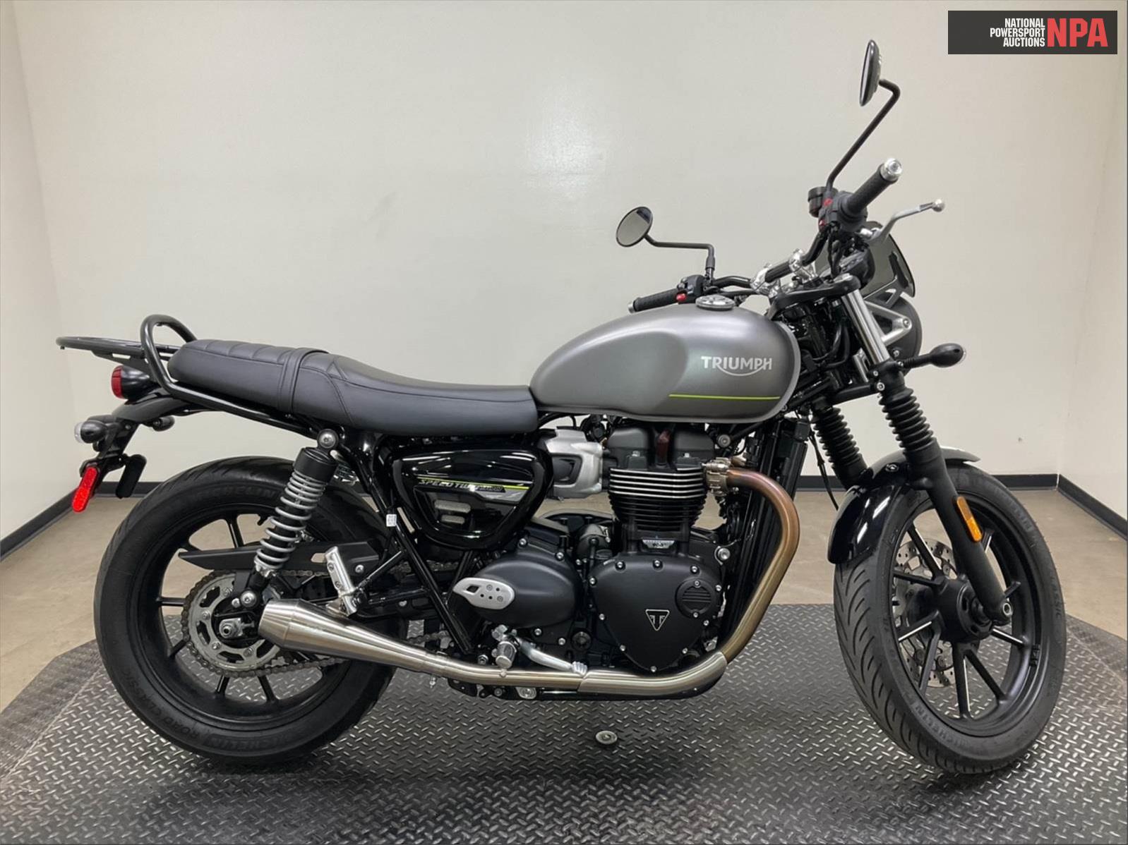 Triumph Speed Twin 900, 14069499, Copart, VIN SMTD31G77PTBG6557