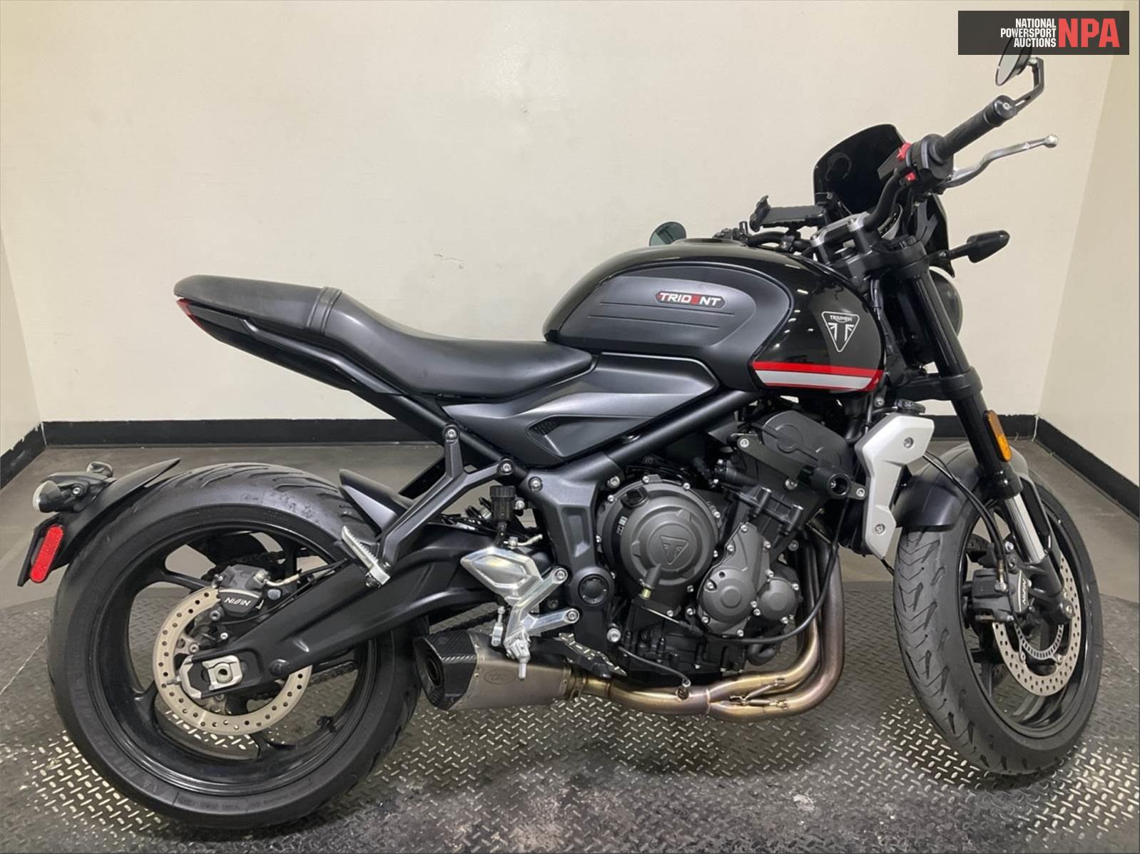 Triumph Trident (Black), 11221701, Copart, VIN SMTL10UL7NTAX4606