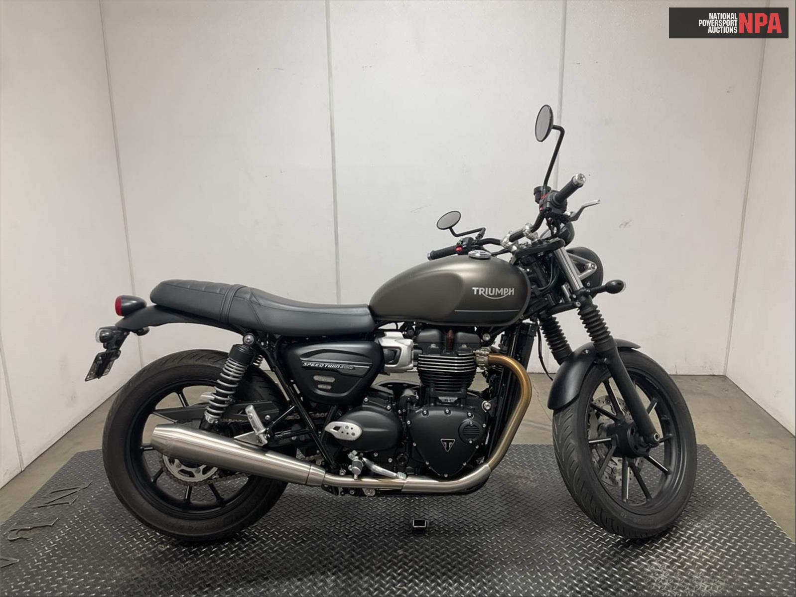 Triumph Speed Twin 900, 10185401, Copart, VIN SMTD31G7XPTBL2262