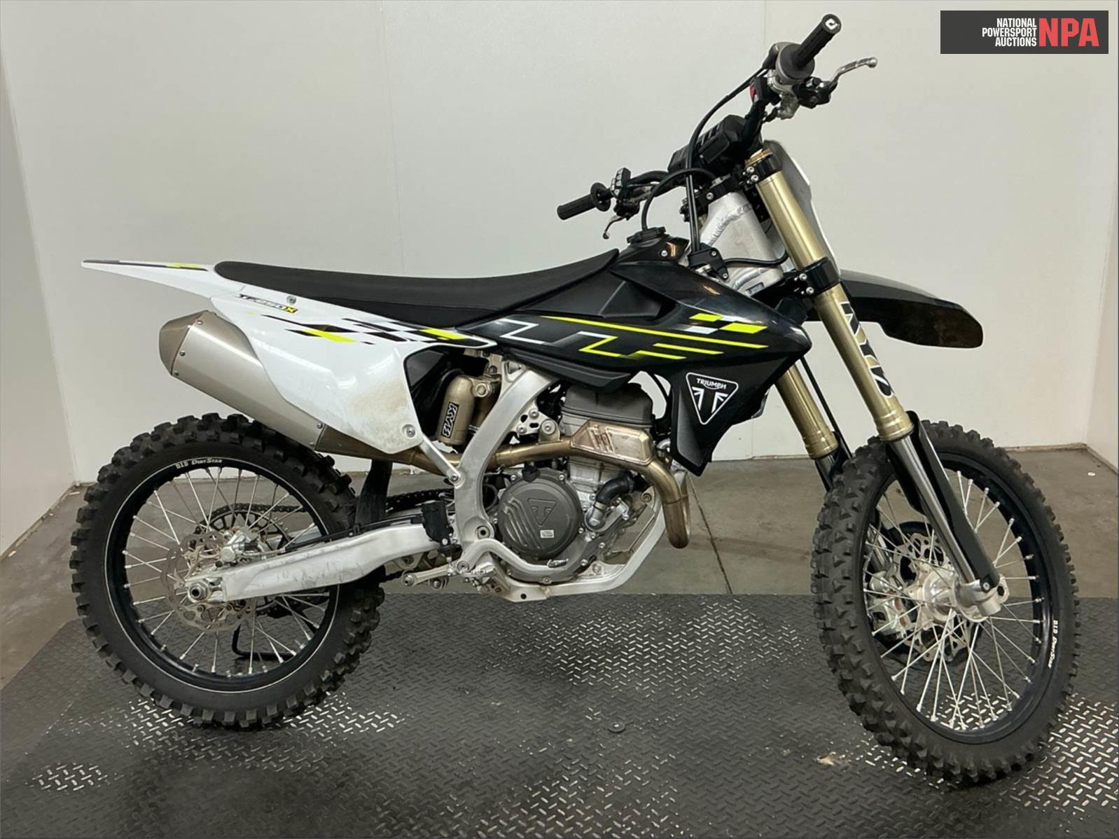 Triumph Tf 250-X, 12218318, Copart, VIN SMTK20Y31TTCL0462