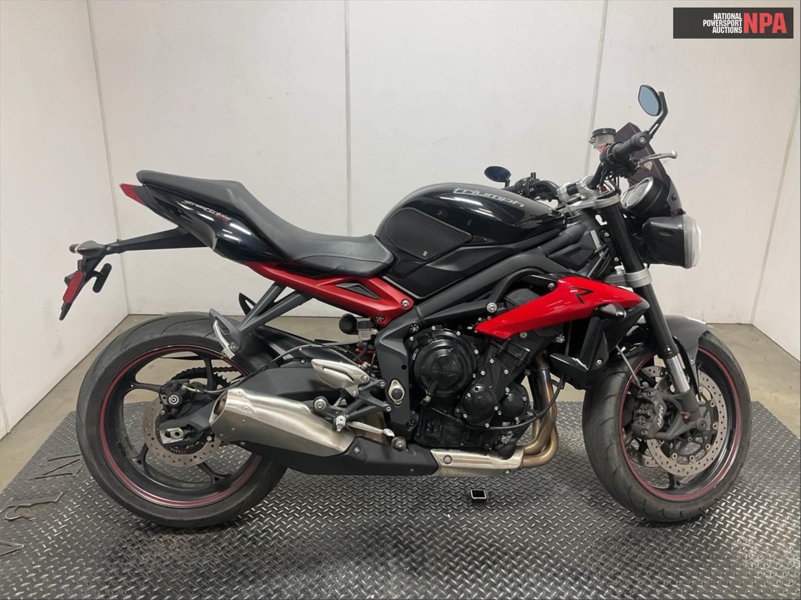 Triumph Street Triple R (Abs), 10186100, Copart, VIN SMTL03NE7ET656724