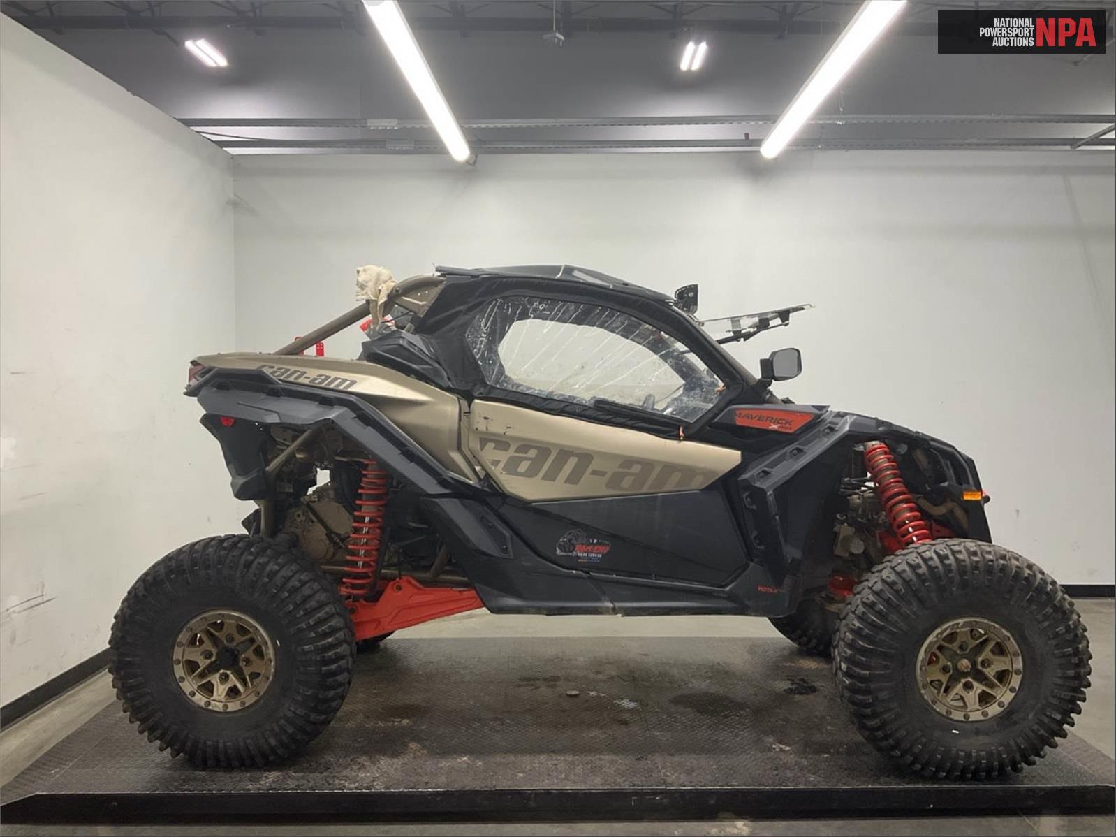 Can-Am Maverick X3 X Mr Turbo Rr 72, 13182552, Copart, VIN 3JBVWAV46PE000465