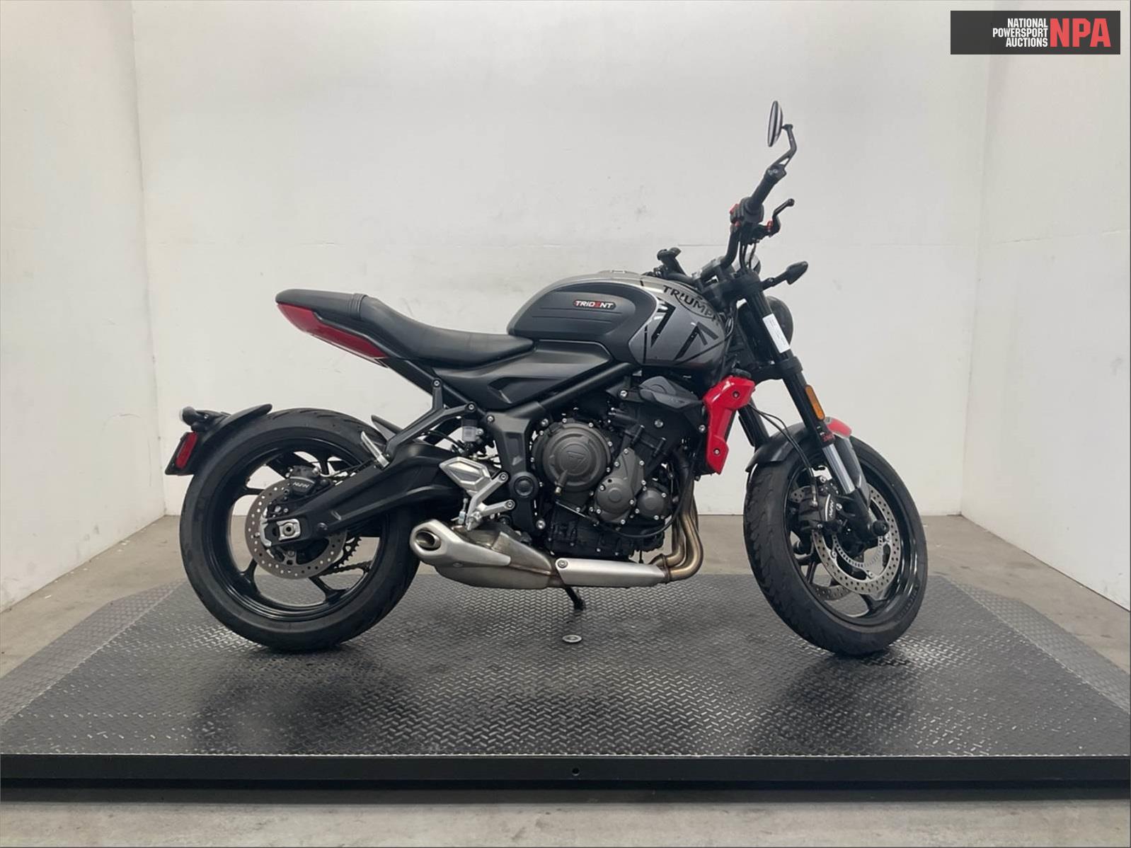 Triumph Trident (Black), 63021631, Copart, VIN SMTL10UL6PTBE7916