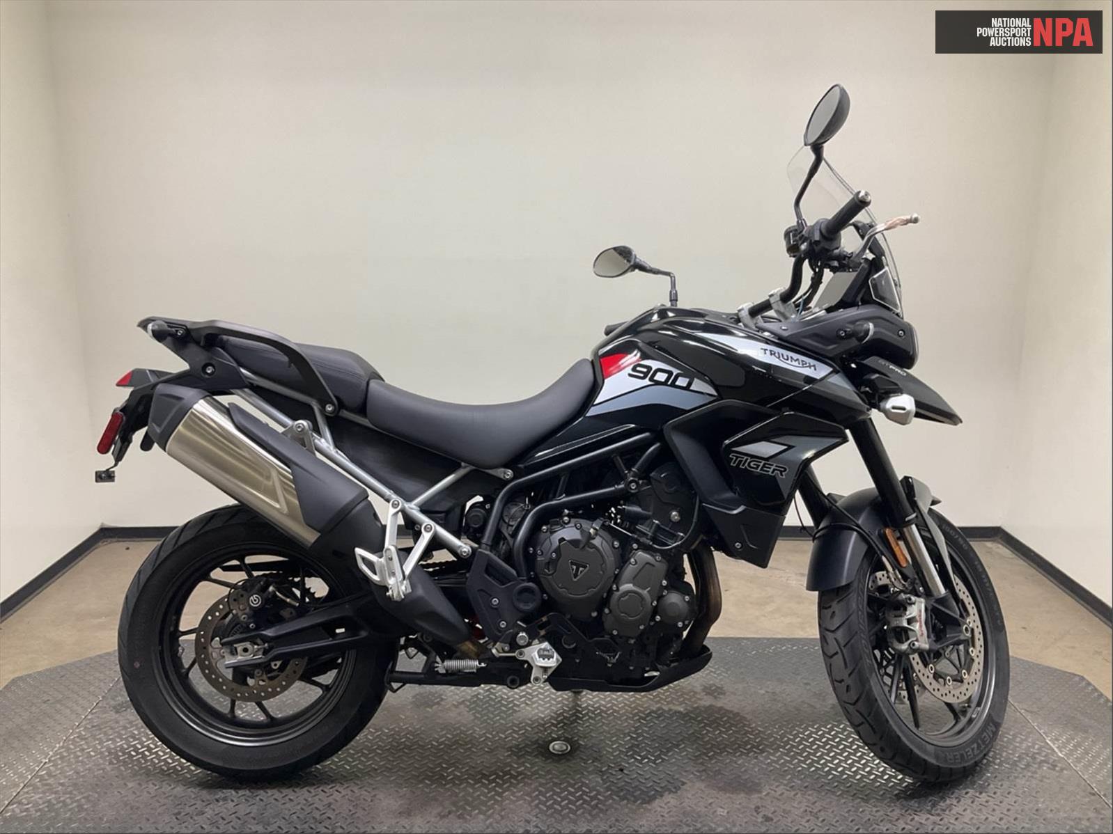 Triumph Tiger 900 Gt Pro (Black), 14069396, Copart, VIN SMTE64DF1PTBE5583