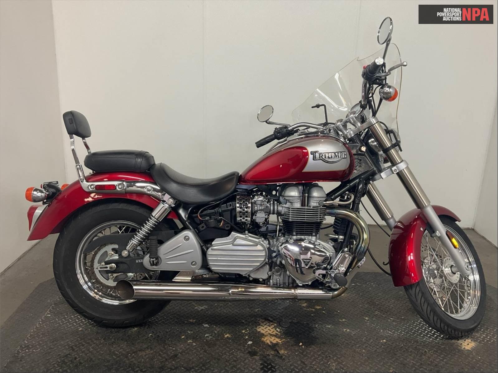 2002 Triumph Bonneville America, 12219061, Copart, VIN SMT905JN42J152585