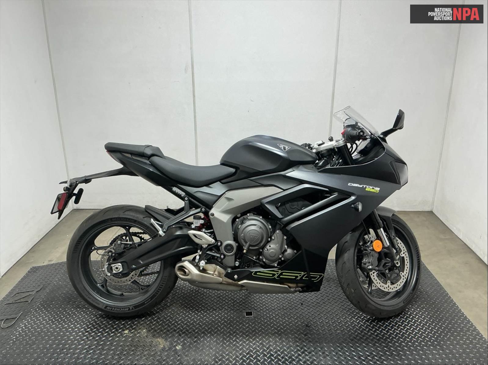 2025 Triumph Daytona 660, 10186615, Copart, VIN SMTL23UF0STCC2577