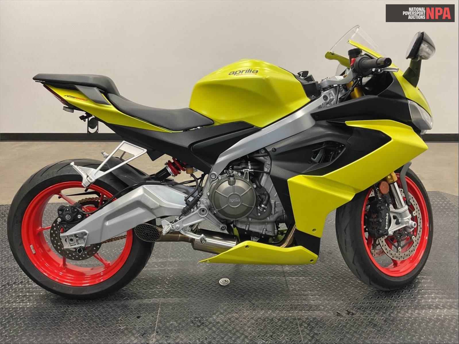 2021 aprilia rs  (VIN: ZD4KSUA07MS000293)