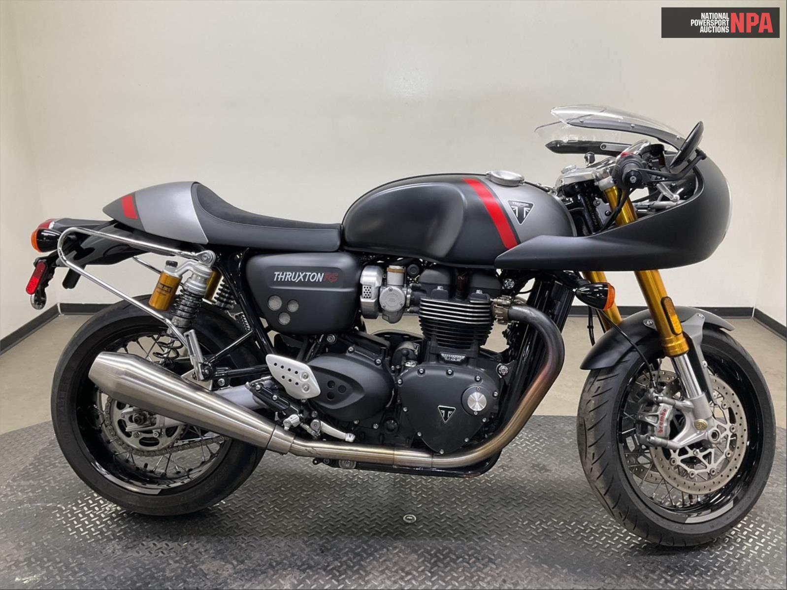 Triumph Thruxton Rs, 14070337, Copart, VIN SMTD56HR7LT990206
